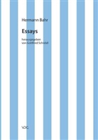 Hermann Bahr, Claus Pias, Gottfried Schnödl - Essays