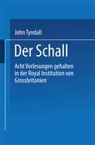 Helmholtz, H Helmholtz, H. Helmholtz, Joh Tyndall, John Tyndall, G Wiedemann... - Der Schall