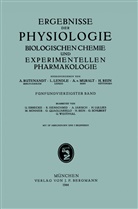 A. Butenandt, Lendle, L Lendle, L. Lendle, A. von Muralt, F. H. Rein... - Ergebnisse der Physiologie Biologischen Chemie und Experimentellen Pharmakologie