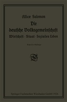Alice Salomon - Die deutsche Volksgemeinschaft