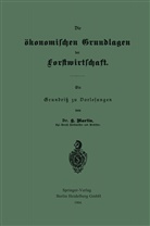 Heinrich Martin - Die ökonomischen Grundlagen der Forstwirtschaft