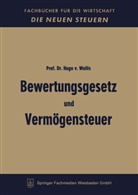 Hugo von Wallis, Hugo von Wallis - Bewertungsgesetz und Vermögensteuer