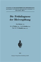 Herman Gerbis, Hermann Gerbis, P Schmidt, P. Schmidt, Teleky, L Teleky... - Die Frühdiagnose der Bleivergiftung