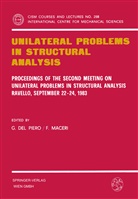 Gianpietr Del Piero, Gianpietro Del Piero, Maceri, Maceri, F. Maceri - Unilateral Problems in Structural Analysis