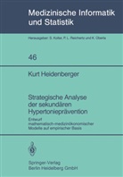 K Heidenberger, K. Heidenberger - Strategische Analyse der sekundären Hypertonieprävention