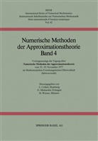 COLLAT, COLLATZ, Collatz, Lothar Collatz, MEINARDU, MEINARDUS... - Numerische Methoden der Approximationstheorie