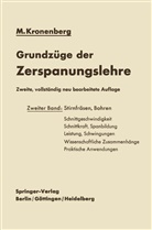 Max Kronenberg - Grundzüge der Zerspanungslehre