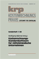 Wolfgang Männel - Kostenrechnungs-Standardsoftware für mittelständische Unternehmen