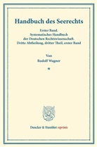 Rudolf Wagner, Kar Binding, Karl Binding - Handbuch des Seerechts.