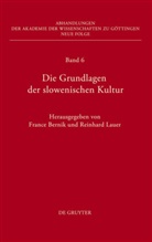 Franc Bernik, France Bernik, LAUER, Lauer, Reinhard Lauer - Die Grundlagen der slowenischen Kultur