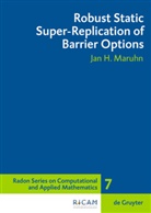Jan H Maruhn, Jan H. Maruhn - Robust Static Super-Replication of Barrier Options
