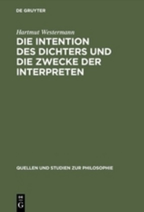 Hartmut Westermann - Die Intention des Dichters und die Zwecke der Interpreten - Zu Theorie und Praxis der Dichterauslegung in den platonischen Dialogen. Diss.