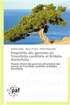 Robert Ndjouenkeu, Denis C Roux, Denis C D Roux, Denis C. D. Roux, Denis C.D. Roux, Clémen Saïdou... - Proprietes des gommes de