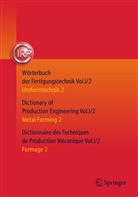 C.I.R.P. Office, CIRP, I R P  Office, C I R P Office - Wörterbuch der Fertigungstechnik - 1/2: Umformtechnik 2 / Metal Forming 2 / Formage 2