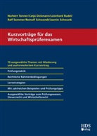 Catj Dickmann, R, Norbert Tonner, Norbert (Prof. Dr. jur. Tonner, Norbert (Prof. Dr. jur.) Tonner - Kurzvorträge für das Wirtschaftsprüferexamen
