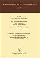 Raymund Krisam - Curriculum Sozialarbeit/Sozialpädagogik in Nordrhein-Westfalen