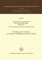 Hans Stüdemann - Entwicklung einer Vorrichtung zur Prüfung der Schneideigenschaften von Scheren