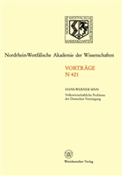 Hans-Werner Sinn - Volkswirtschaftliche Probleme der Deutschen Vereinigung