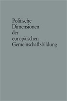 Carl J Friedrich, Carl J. Friedrich - Politische Dimensionen der europäischen Gemeinschaftsbildung