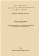 Helmut Winterhager - Präzisions-Meßverfahren zur Bestimmung des elektrischen Leitvermögens geschmolzener Salze