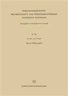 H Haase, H. Haase - Infrarot-Bibliographie, 2 Bde.