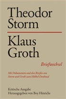 Theodor Storm, Heinrich Detering, Gerd Eversberg, Boy Hinrichs - Briefwechsel - Bd.11: Theodor Storm - Klaus Groth