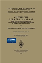 Konrad Ruthardt, Wolfgan Seith, Wolfgang Seith - Chemische Spektralanalyse