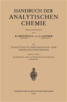 Heinric Kahle, Heinrich Kahle, Berta Karlik - Elemente der Achten Hauptgruppe