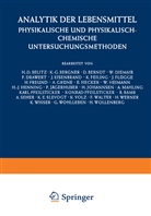 H - Belitz, H -D Belitz, H. -D Belitz, J Schormüller, J. Schormüller - Analytik der Lebensmittel