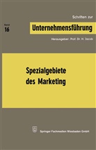 H. Jacob, Herbert Jacob, Prof Dr H Jacob, Prof. Dr. H. Jacob - Spezialgebiete des Marketing