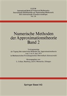 COLLAT, Collatz, Collatz, Lothar Collatz, MEINARDUS, Meinardus... - Numerische Methoden der Approximationstheorie. Bd.2