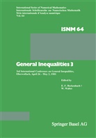 BECKENBAC, BECKENBACH, BECKENBACH, E. F. Beckenbach, WALTER, Walter... - General Inequalities 3