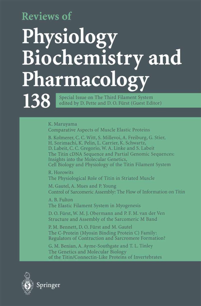 M Blaustein, M P Blaustein, M. P. Blaustein, Fürst, D Fürst, … - Reviews of Physiology, Biochemistry and Pharmacology