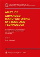 Elso Kulianic, Els Kuljanic, Elso Kuljanic - AMST'02 Advanced Manufacturing Systems and Technology