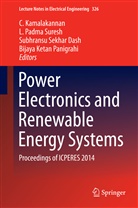 Subhransu Sekhar Dash, C Kamalakannan, C. Kamalakannan, Chinnaraj Kamalakannan, Padma Suresh, L Padma Suresh... - Power Electronics and Renewable Energy Systems, 2 Teile