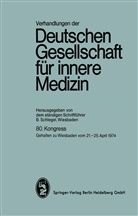 B. Schlegel, Professor B. Schlegel, Professor Dr B Schlegel, Professor Dr. B. Schlegel - 80. Kongreß, 3 Tle.