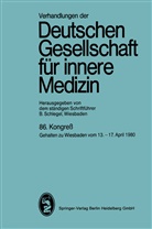 Bernhard Schlegel, Professor Bernhard Schlegel, Professor Dr Bernhard Schlegel, Professor Dr. Bernhard Schlegel - 86. Kongreß, 3 Tle.