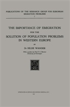 Hilde Wander - The Importance of Emigration for the Solution of Population Problems in Western Europe