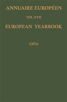 Council of Europe, Council of Europe, Directorate Council of Europe, Council of Europe/Conseil de L'Europe, Counci of Europe, Council of Europe - Annuaire Européen / European Yearbook, 2 Pts.