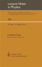 Petre, G Petre, G. Petre, Sanfeld, Sanfeld, A. Sanfeld - Capillarity Today