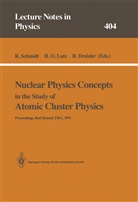 Reiner Dreizler, Hans O. Lutz, Han O Lutz, Hans O Lutz, Rüdiger Schmidt - Nuclear Physics Concepts in the Study of Atomic Cluster Physics