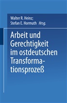 Walte Heinz, Walter Heinz, Walter R. Heinz, Stefan E. Hormuth, Walte R Heinz, Walter R Heinz - Arbeit und Gerechtigkeit im ostdeutschen Transformationsprozeß