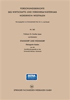Abteilung Professor Dr Gunther Ipse, Abteilung Professor Dr Gunther Ipsen, Christaller, Dr Walter Christaller, Dr. Walter Christaller, Walter Christaller... - Standort und Wohnort, 2 Bde.