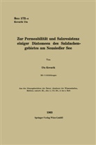 Uta Kovarik - Zur Permeabilität und Salzresistenz einiger Diatomeen des Salzlachengebietes am Neusiedler See