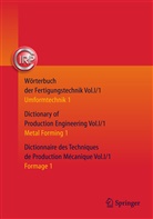 C.I.R.P. Office, I R P  Office, C I R P Office - Wörterbuch der Fertigungstechnik - 1/1: Umformtechnik 1 / Metal Forming 1 / Formage 1