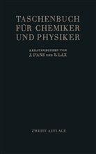 Jean d' Ans, Jea D'ans, Jean D'Ans, Ellen Lax - Taschenbuch für Chemiker und Physiker: Taschenbuch für Chemiker und Physiker, 3 Tle.