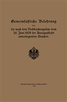 Regierung, Regierung - Gemeinfaßliche Belehrung über die nach dem Viehseuchengesetze vom 26. Juni 1909 der Anzeigepflicht unterliegenden Seuchen