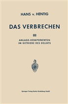 Hans Von Hentig, Hans von Hentig - Das Verbrechen