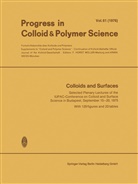 Horst Müller, F Horst Müller, F. Horst Müller, Weiss, Weiss, Armin Weiss - Colloids and Surfaces