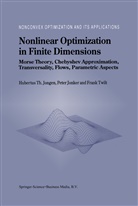 Hubertus T Jongen, Hubertus Th Jongen, Hubertus Th. Jongen, Jonker, P Jonker, P. Jonker... - Nonlinear Optimization in Finite Dimensions